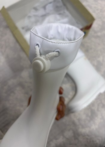 Çocuk Beyaz Yağmur Botu - Igor - Görsel 4