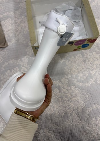 Çocuk Beyaz Yağmur Botu - Igor - Görsel 6