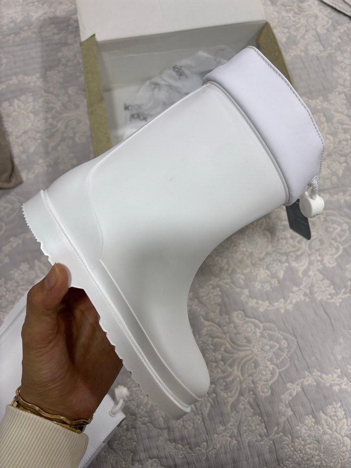 Çocuk Beyaz Yağmur Botu - Igor - Görsel 5