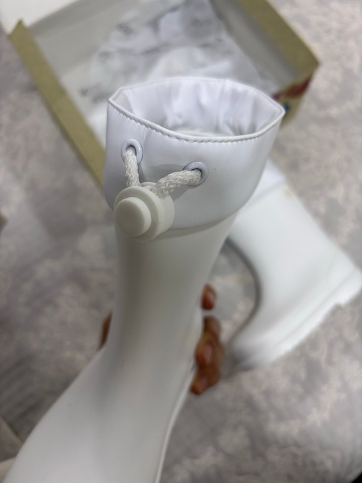 Çocuk Beyaz Yağmur Botu - Igor - Görsel 4