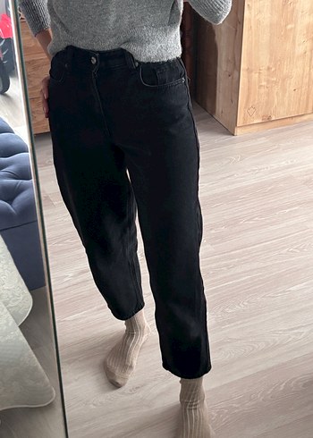 Kadın Siyah yeni jean - Görsel 5