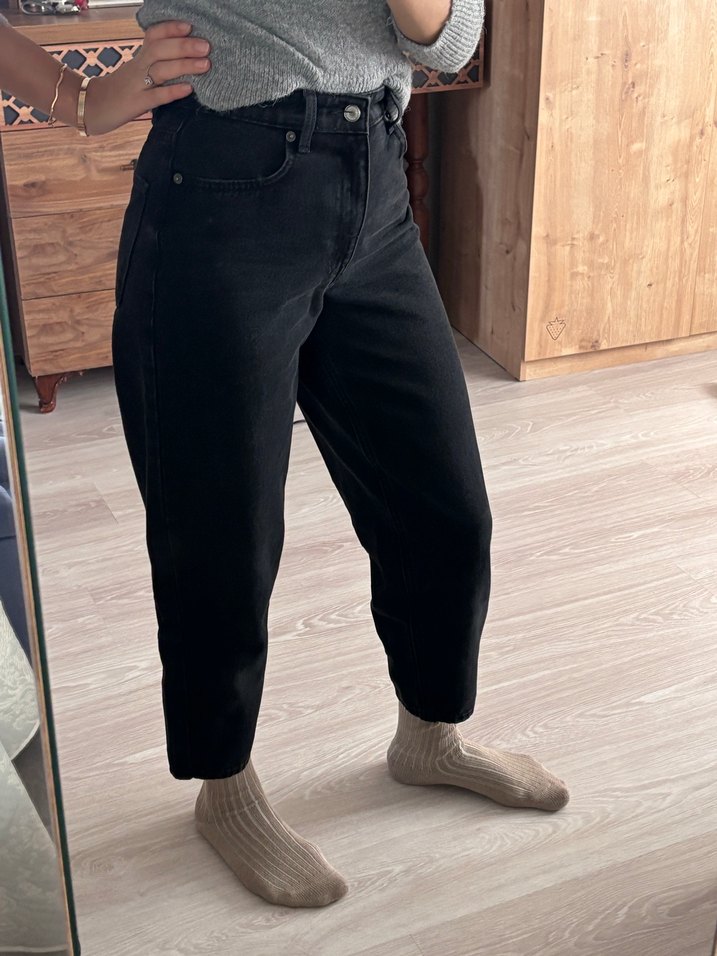 Kadın Siyah yeni jean - Görsel 3