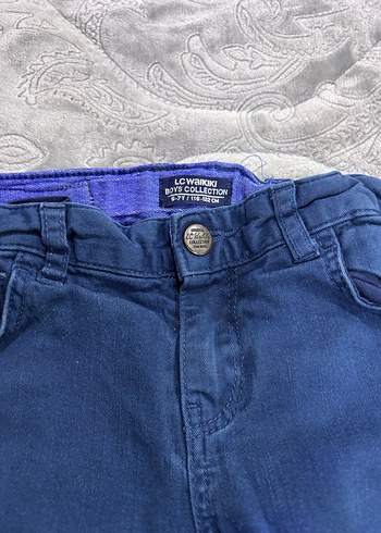 Erkek Çocuk Mavi Denim Pantolon - Görsel 4
