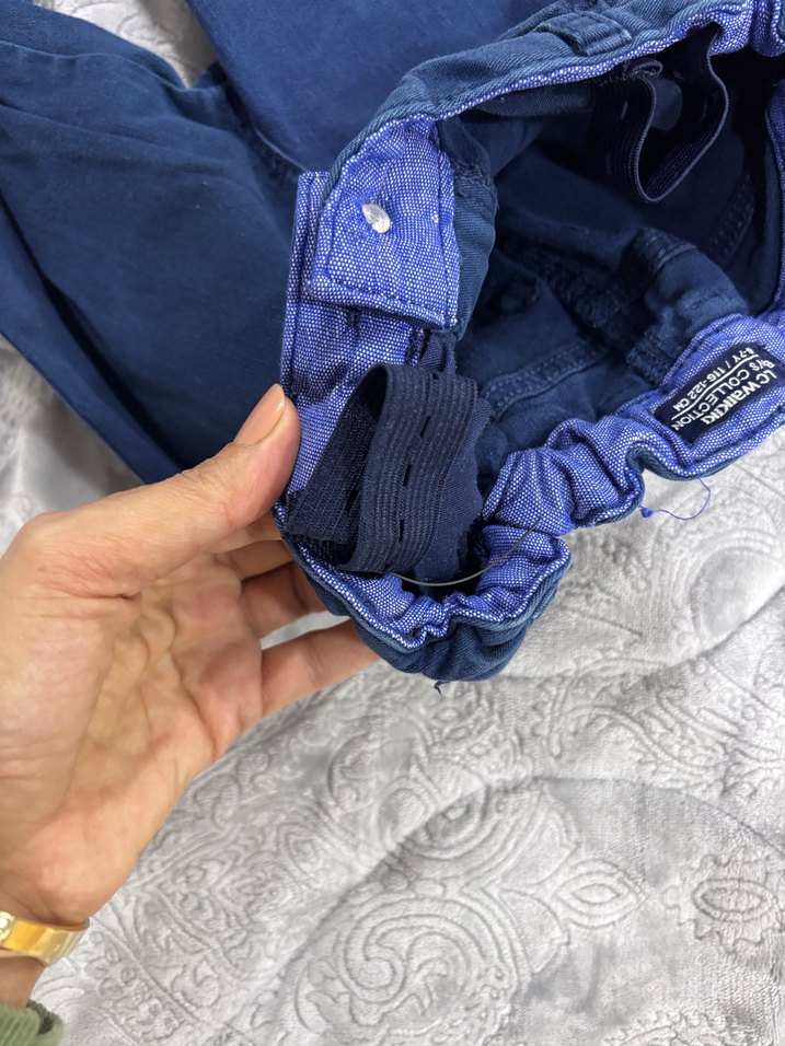 Erkek Çocuk Mavi Denim Pantolon - Görsel 3