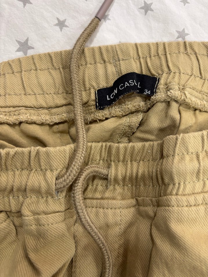 Bej erkek Pantolon - Görsel 4