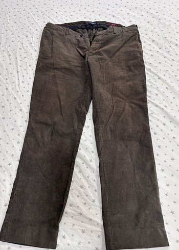 Kahverengi Erkek Kadife Pantolon - Görsel 5