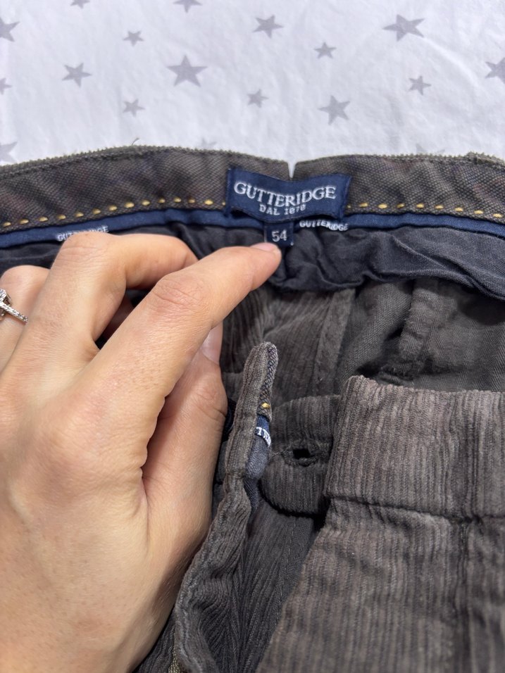 Kahverengi Erkek Kadife Pantolon - Görsel 2