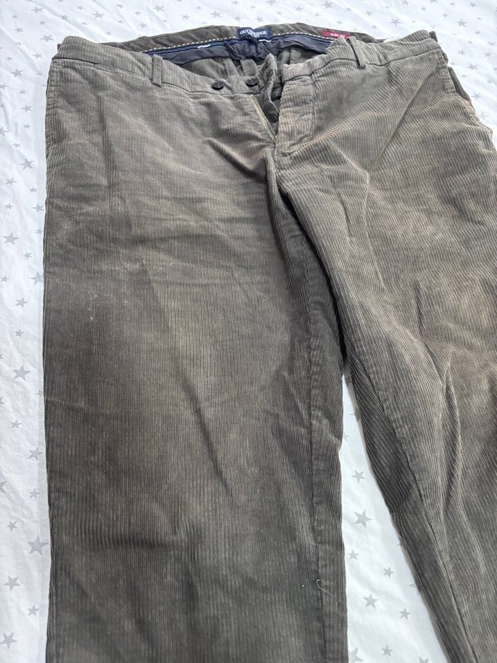 Kahverengi Erkek Kadife Pantolon - Görsel 4