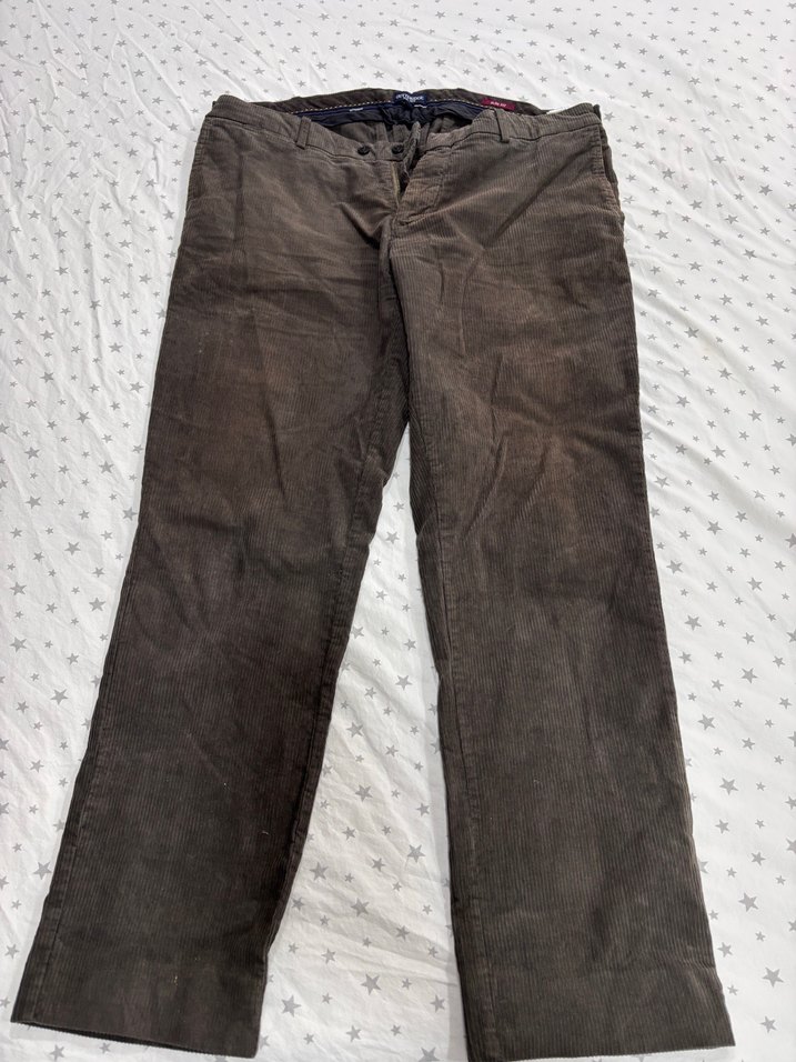 Kahverengi Erkek Kadife Pantolon - Görsel 5