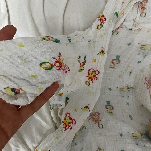 1 Yaş Beden çeşitli Renk Bebek müslin havlu