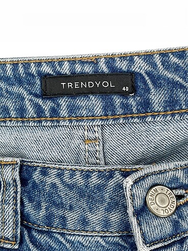40 Beden mavi Renk Trendyol & Milla Jean / Kot %70 İndirimli.