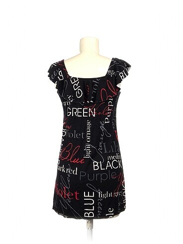 l Beden PreLoved Kısa Elbise %70 İndirimli.