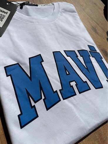 xl Beden Mavi tshirt