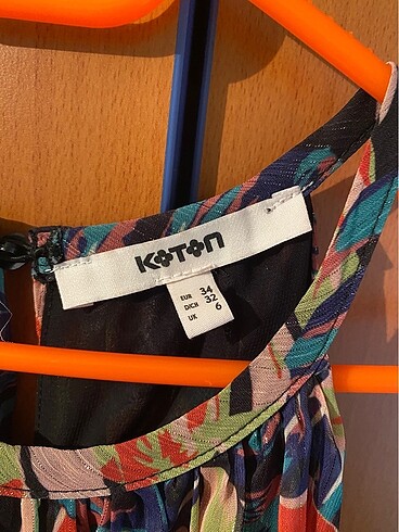 Koton Koton desenli elbise