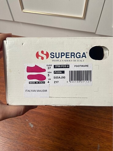 39 Beden pembe superga