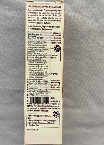 Beden Renk Yves Rocher Kusursuz Ten Fondöten Bej 200