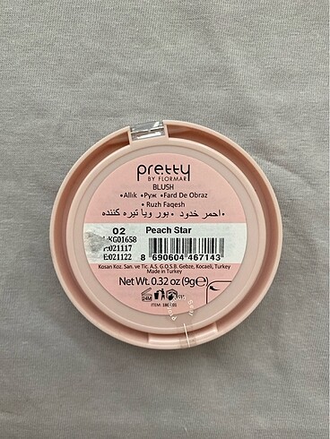 Flormar 02 Peach Star