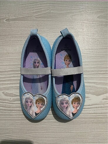 30 Beden Frozen ev ayakkabısı panduf