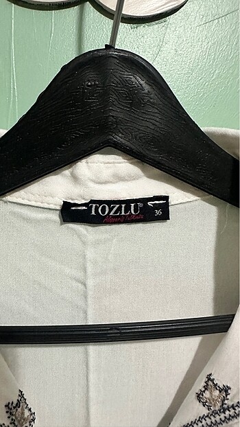 Tozlu Etnik desenli gömlek