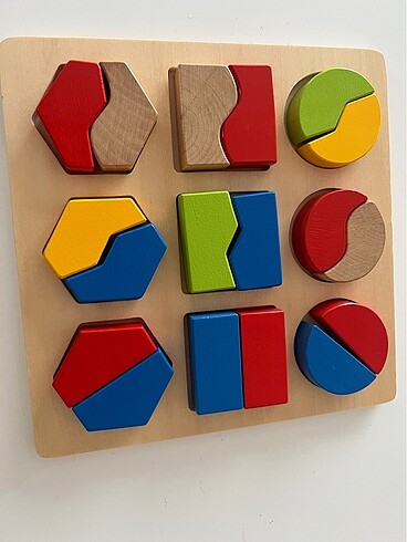 Ahşap puzzle