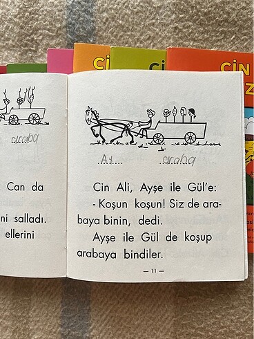  Beden Cin Ali okuma seti