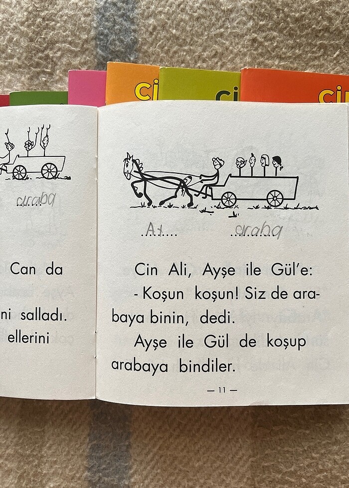 Cin Ali okuma seti - Görsel 3