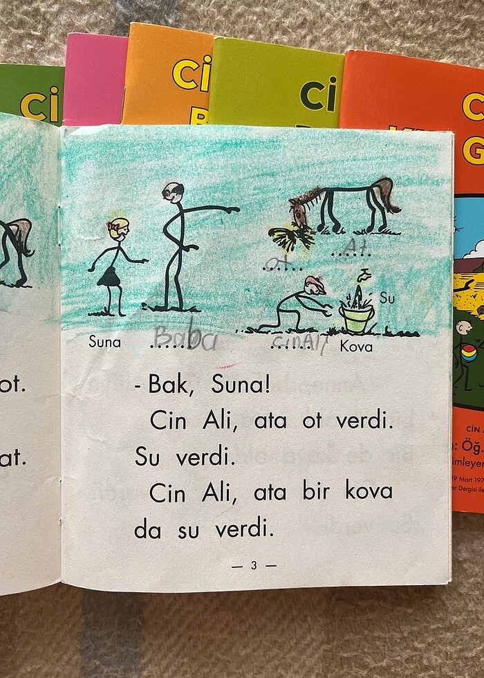 Cin Ali okuma seti - Görsel 4