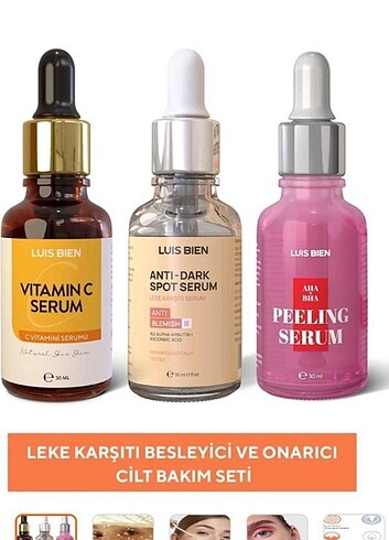 Luis Bienn Serum 3lü set