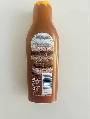 Beden Nivea bronzlaştırıcı losyon