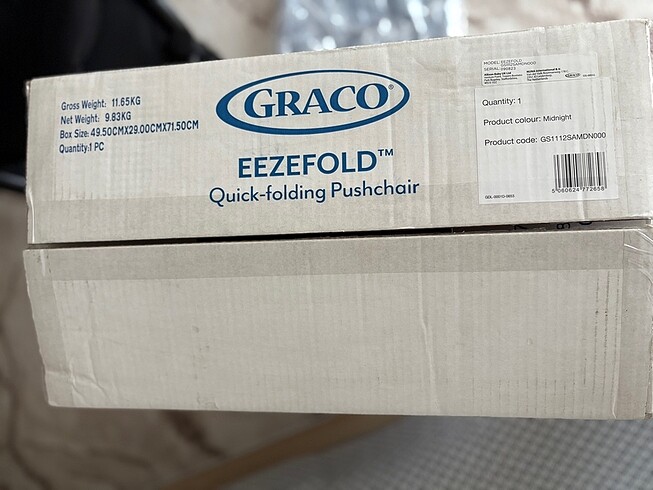 9- 18 kg Beden Graco Eezefold Bebek Arabası