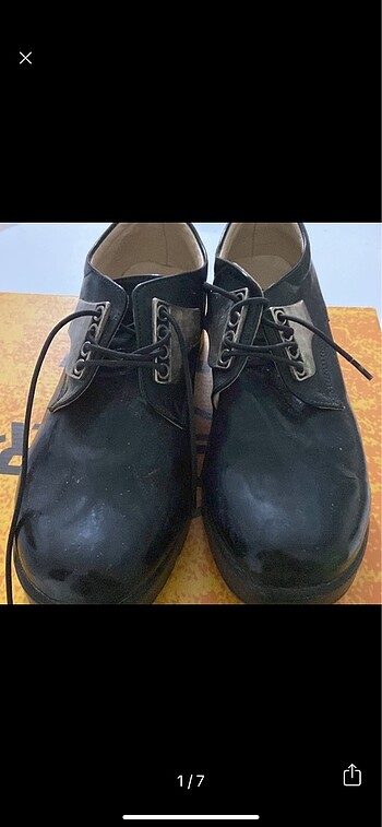 35 rugan siyah ayakkabı