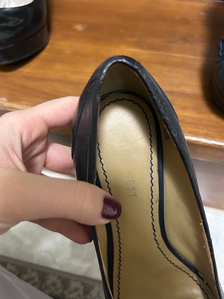 Klasik Kahverengi Kadın Topuklu Ayakkabı - Görsel 2