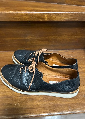 Kahverengi Bağcıklı Kadın Oxford Ayakkabı - Görsel 2