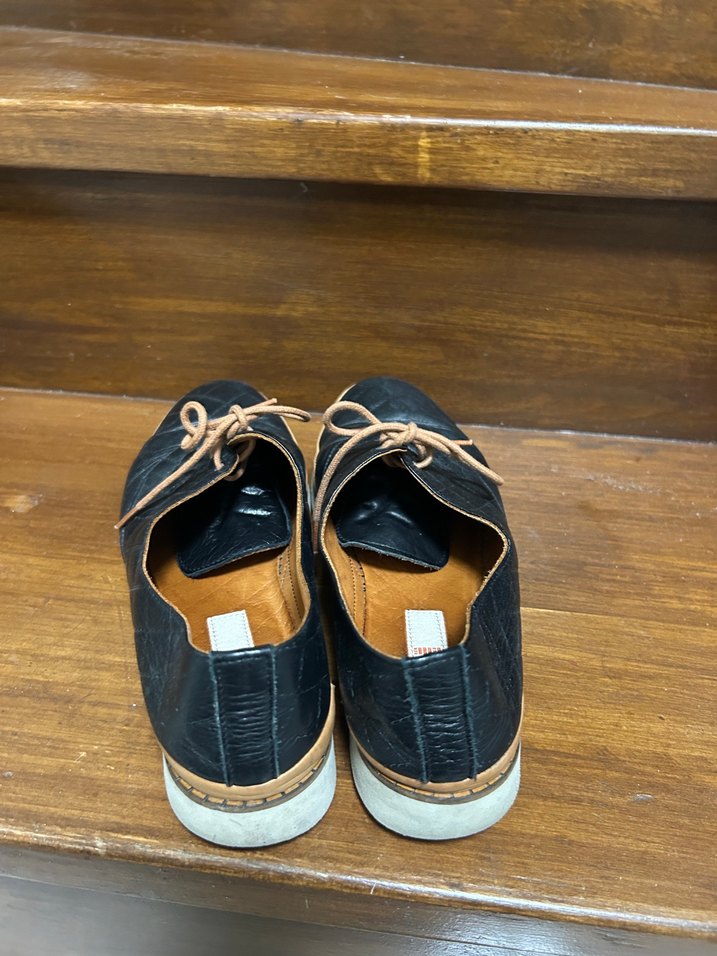 Kahverengi Bağcıklı Kadın Oxford Ayakkabı - Görsel 3