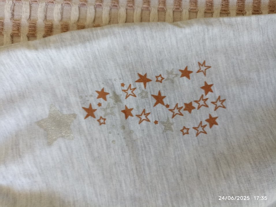 Gri  Bol Kesim Kız Eşofman Altı - Görsel 2