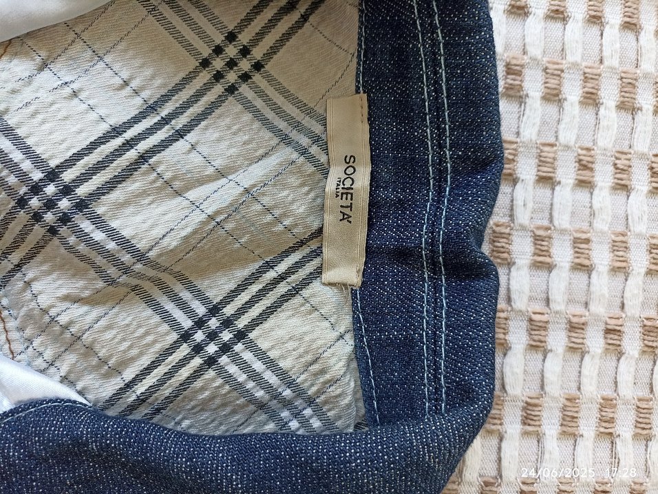 Kısa Kollu Denim Ceket - Görsel 3