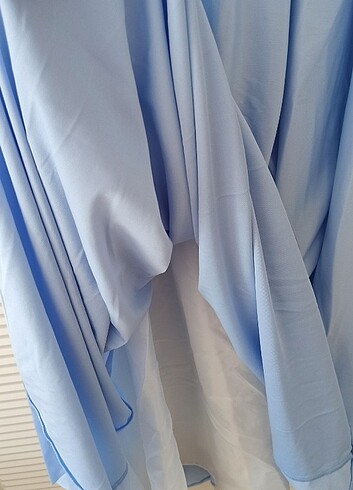 Mavi elbise abiye - Görsel 6