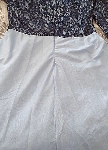 Mavi elbise abiye - Görsel 10