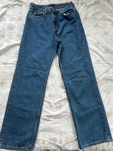 40 Beden mavi Renk Trendyolmilla jean