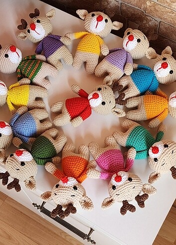  Beden Amigurumi Geyik oyuncak 