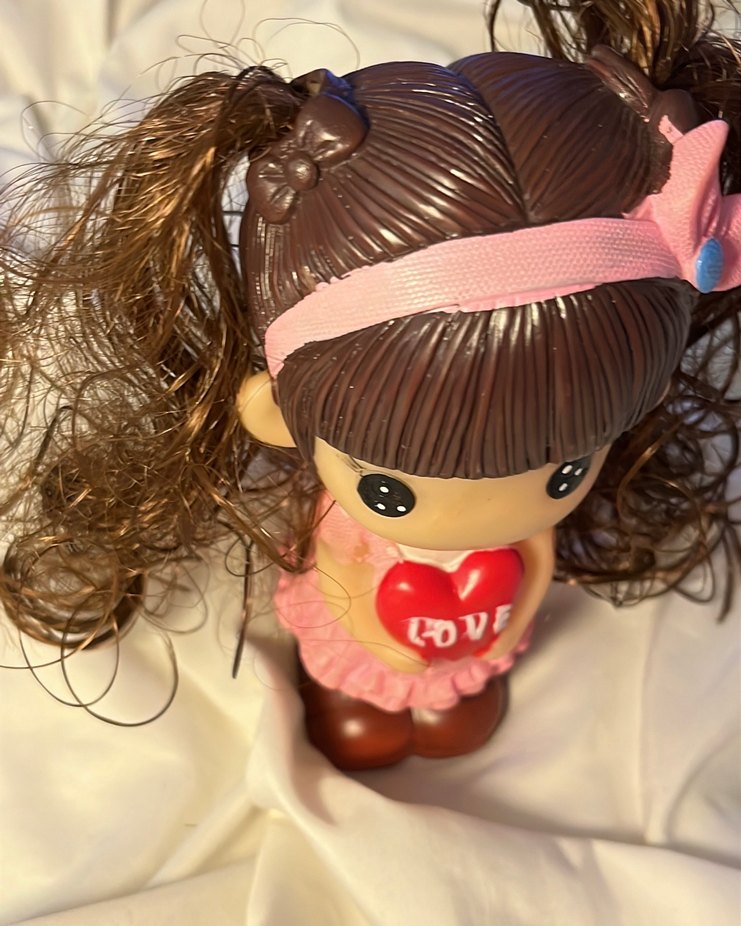 Kız bebek kumbara - Görsel 2