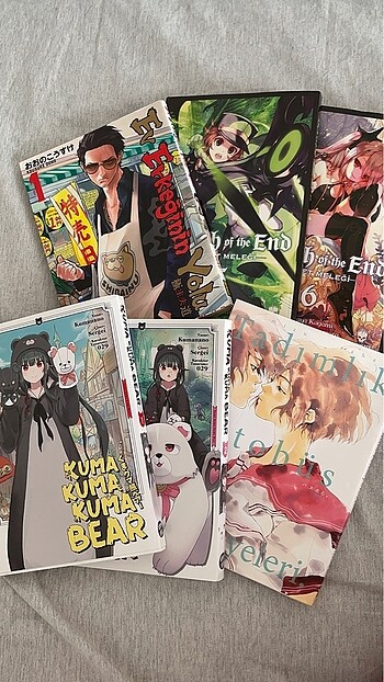 6lı manga set