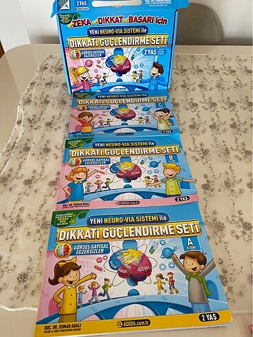 Dikkat güçlendirme seti