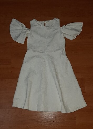 Zara beyaz elbise