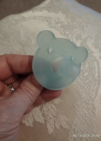 Pastel Mavi Bebek Emziği - Görsel 2