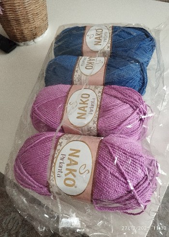 Nako İplik 4 Top Bohem Stil Örgü İpi - Görsel 3