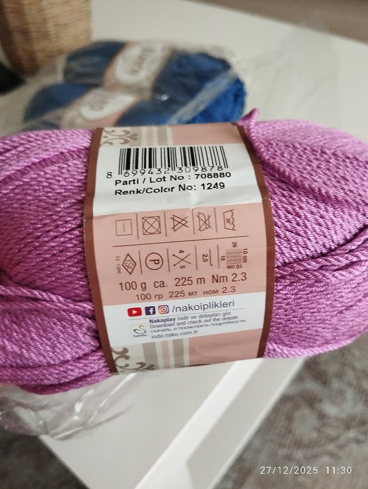 Nako İplik 4 Top Bohem Stil Örgü İpi - Görsel 2