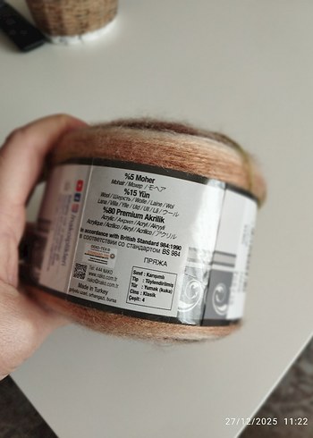 Nako Angora Luks Renkli İplik - Görsel 2