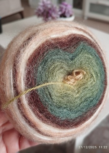 Nako Angora Luks Renkli İplik - Görsel 5