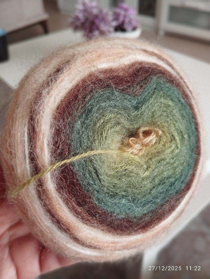 Nako Angora Luks Renkli İplik - Görsel 5